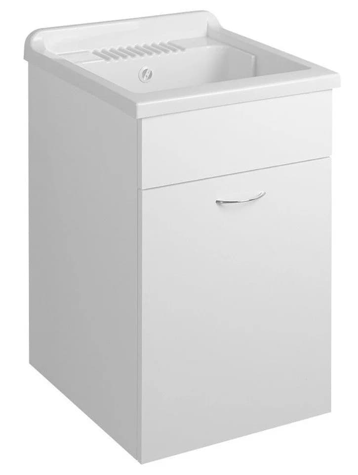Aqualine Waschbeckenunterschrank Weiß MDF - Bild 4