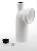 Bruckner Wandanschlussbogen WC 90° Kunststoff Bild 1