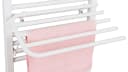Aqualine Handtuchstange 4-Fach Weiß für Heizkörper Bild 2