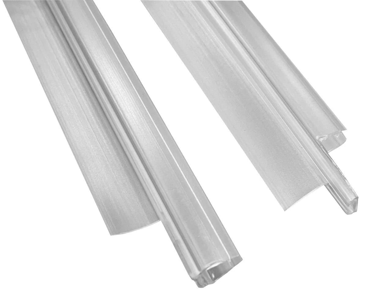 Aqualine Untere Dichtung 1000mm für Glas 6mm