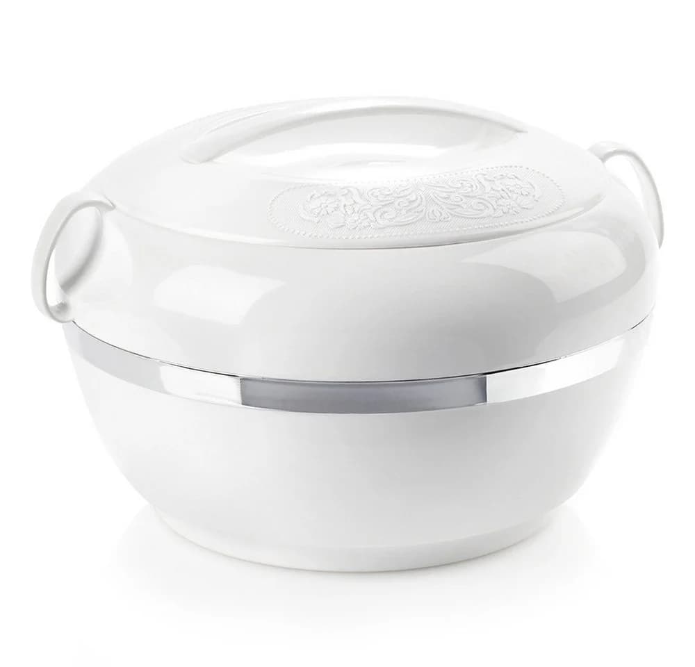 Orion Group Thermoschüssel DELUXE 5L Weiß Kunststoff/Edelstahl - Bild 2