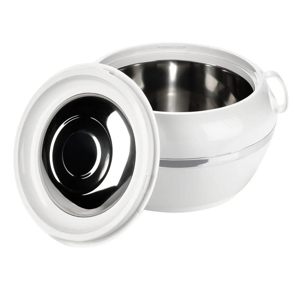 Orion Group Thermoschüssel DELUXE 5L Weiß Kunststoff/Edelstahl - Bild 5