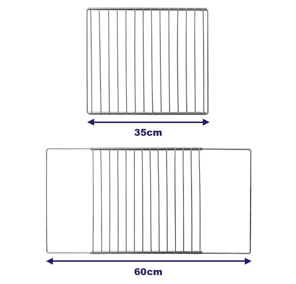 Orion Group Backofenrost ausziehbar 35-60 cm verchromt - Bild 3