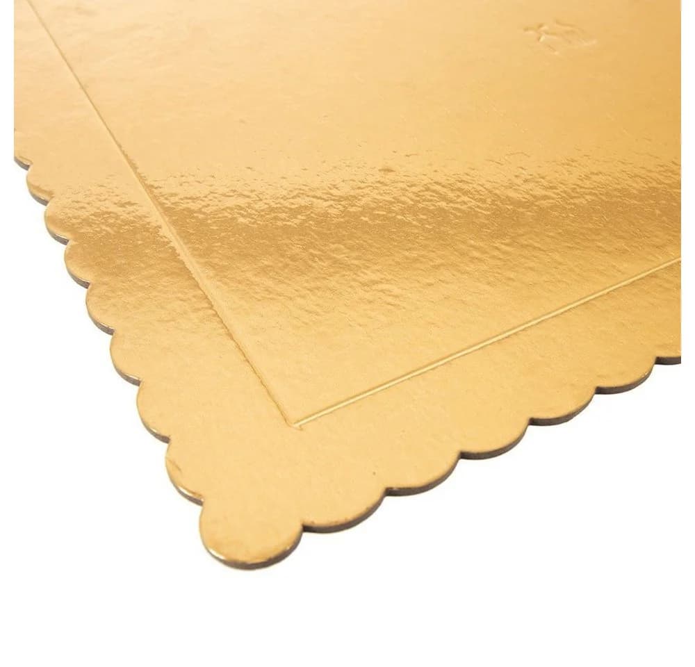 Orion Group Tortenplatte Rechteckig Gold 40x30cm - Bild 4