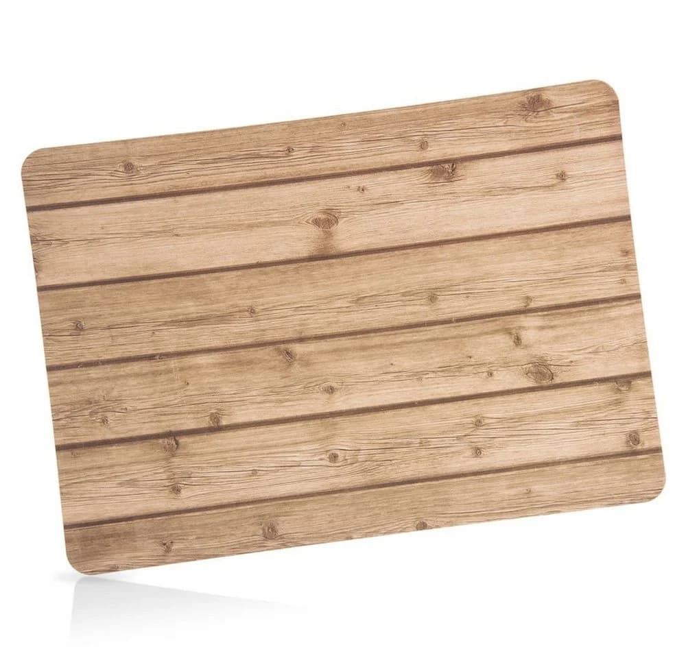 Orion Platzset 43x30 cm Holzoptik Abwaschbar Strapazierfähig - Bild 2