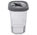 Orion Group Gewürzstreuer 320ml viereckig grau mit 3-Stufen-Dosierung Bild 2