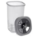 Orion Group Gewürzstreuer 320ml viereckig grau mit 3-Stufen-Dosierung Bild 3