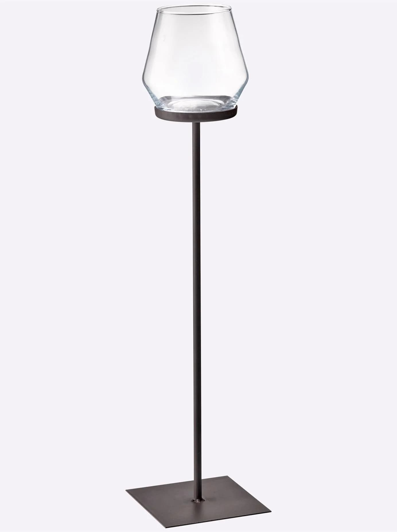 Windlicht HEINE HOME Schwarzbraun Kerzenhalter