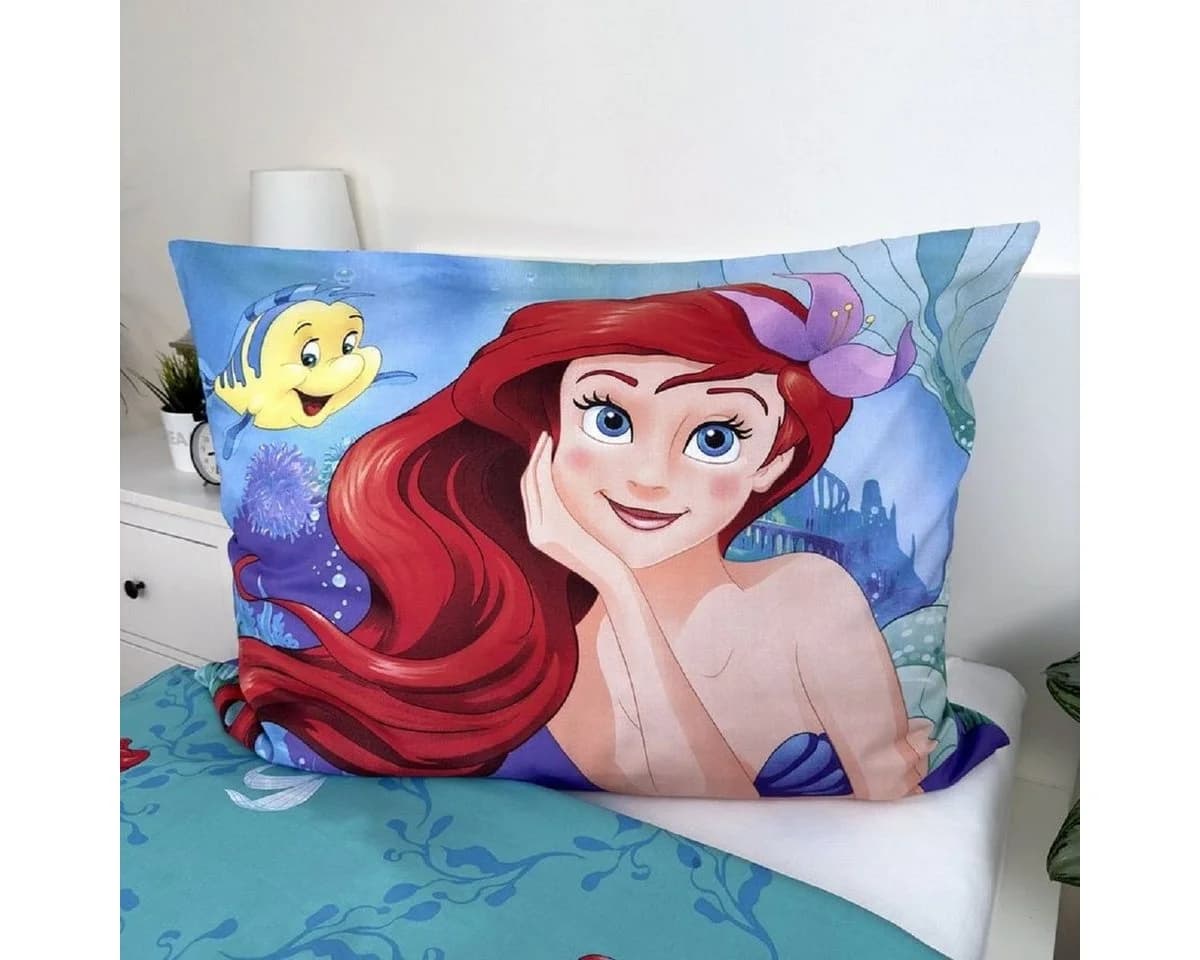 Disney Princess Bettwäsche Arielle 2-tlg. 140x200 cm Baumwolle - Bild 5