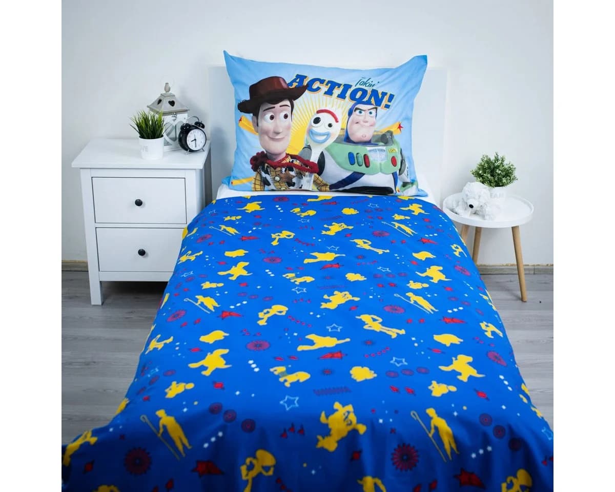 Disney Pixar Toy Story Kinder Bettwäsche Set 140x200 cm Baumwolle - Bild 3