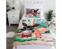 Bing Bettwäsche-Set 100x135 cm + 40x60 cm Baumwolle mit Reißverschluss Bild 1