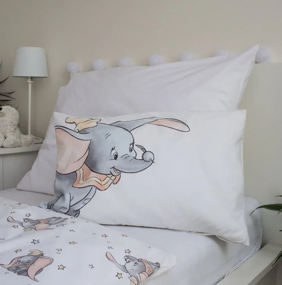 Disney Kinderbettwäsche Dumbo 2-teilig 100% Baumwolle - Bild 4