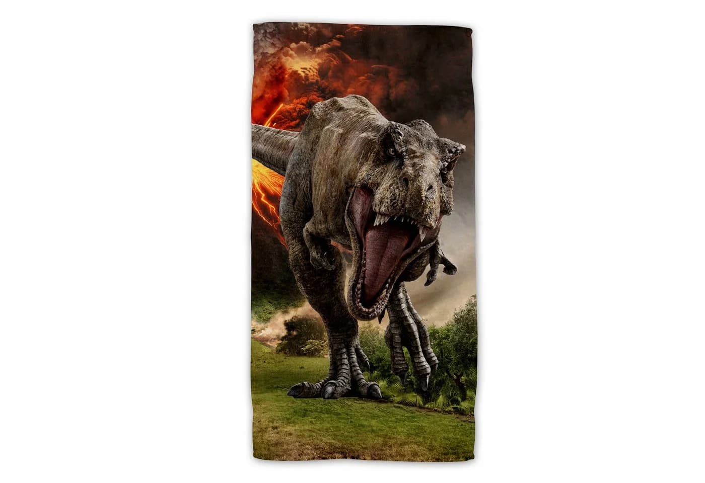 Jerry Fabrics Strandtuch Jurassic World 140x70 cm Baumwolle