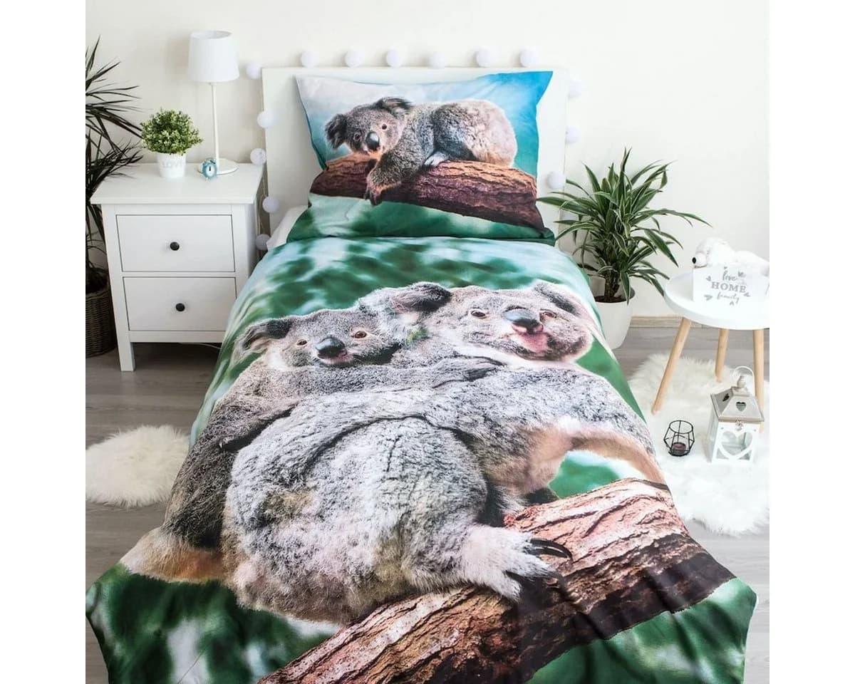 Sweet Home Kinderbettwäsche Koala 2-teilig