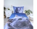 Jerry Fabrics Bettwäsche Dark Cat Baumwolle 140x200 cm & Kissenbezug 70x90 cm Bild 4