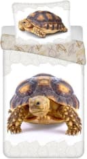Jerry Fabrics Kinderbettwäsche Schildkröte 140x200 cm mit Kissenbezug Bild 2