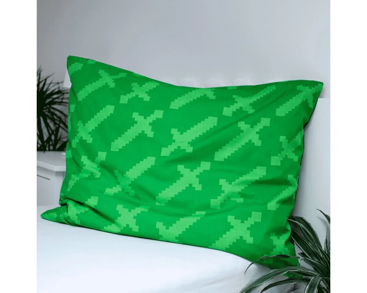 Jerry Fabrics Minecraft Bettwäsche Survival Mode Baumwolle 140x200 + 70x90 - Bild 5
