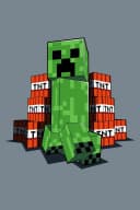 Minecraft Fleece-Decke 100x150 cm Kuscheldecke aus 100 % Polyester Bild 2