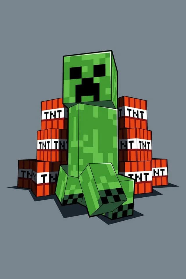 Minecraft Fleece-Decke 100x150 cm Kuscheldecke aus 100 % Polyester - Bild 2