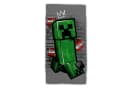 Minecraft Metro Art Creeper Duschtuch Frottee 70x140cm Bild 2