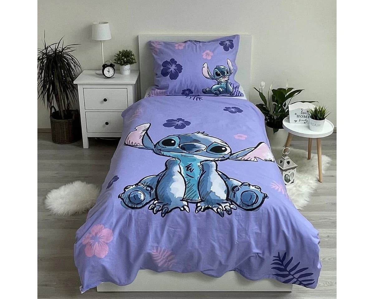 Disney Kinderbettwäsche Lilo und Stitch 2-teilig Baumwolle