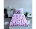 Jerry Fabrics Kinderbettwäsche Disney Minnie Mouse Rosa Weiß Baumwolle Bild 3