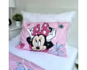 Jerry Fabrics Kinderbettwäsche Disney Minnie Mouse Rosa Weiß Baumwolle Bild 5