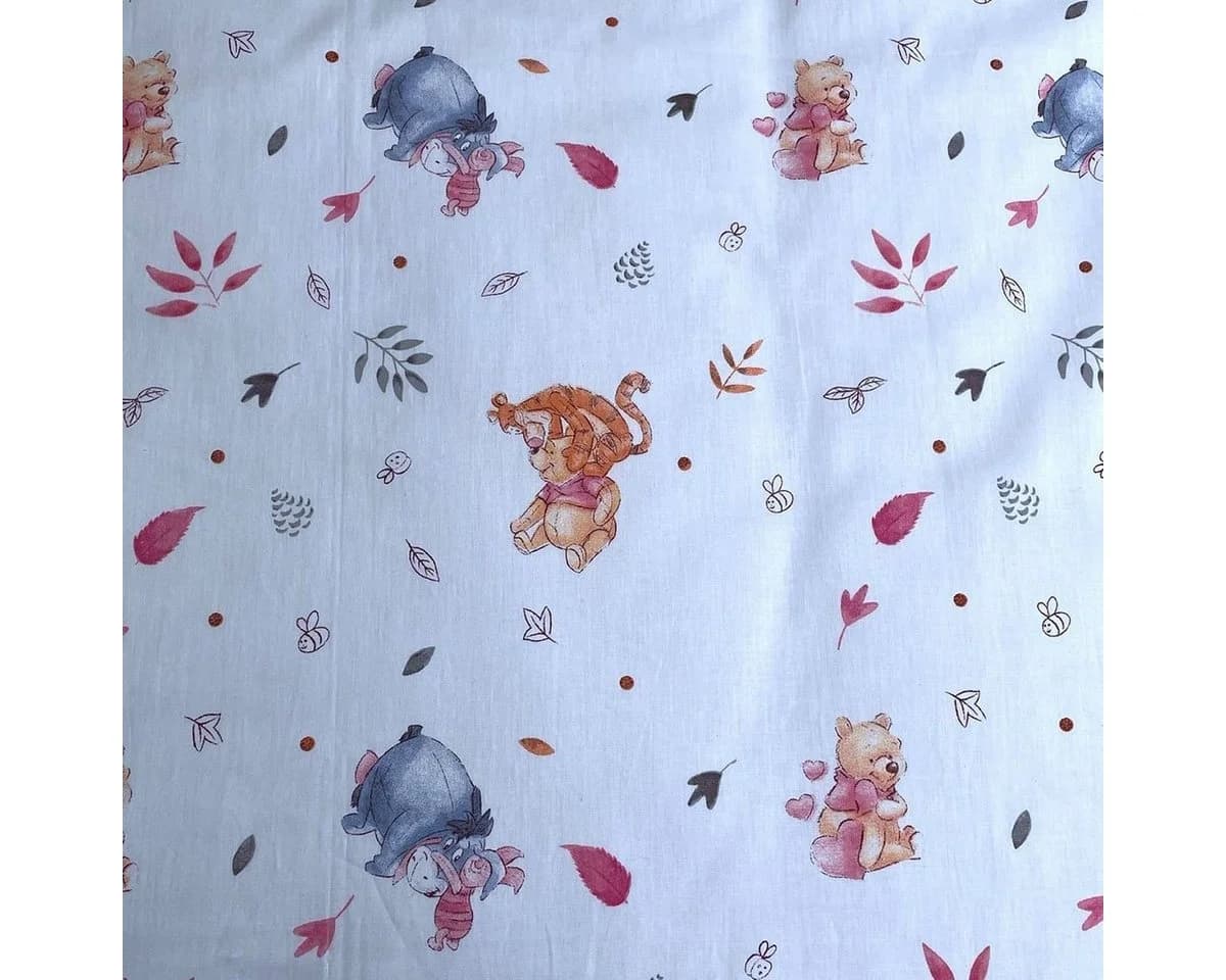 Disney Winnie Puuh Kinderbettwäsche Bunt 100x135 + 40x60 cm Baumwolle - Bild 4