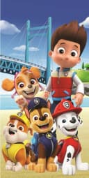 Paw Patrol Strandtuch Baumwolle Frottee Badetuch Premium Druck Bild 1