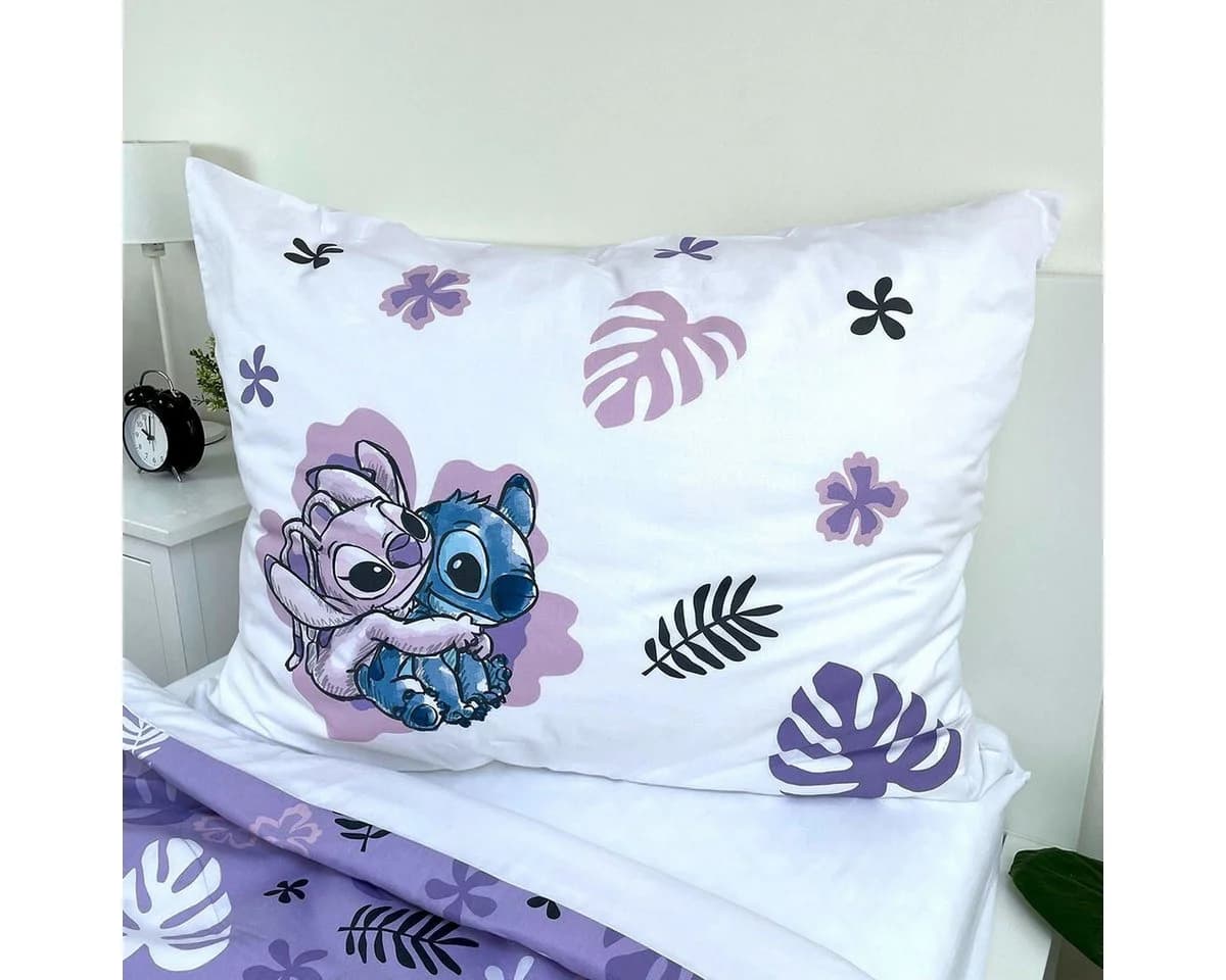 Disney Kinderbettwäsche Stitch & Angel 2-tlg. 100% Baumwolle - Bild 4
