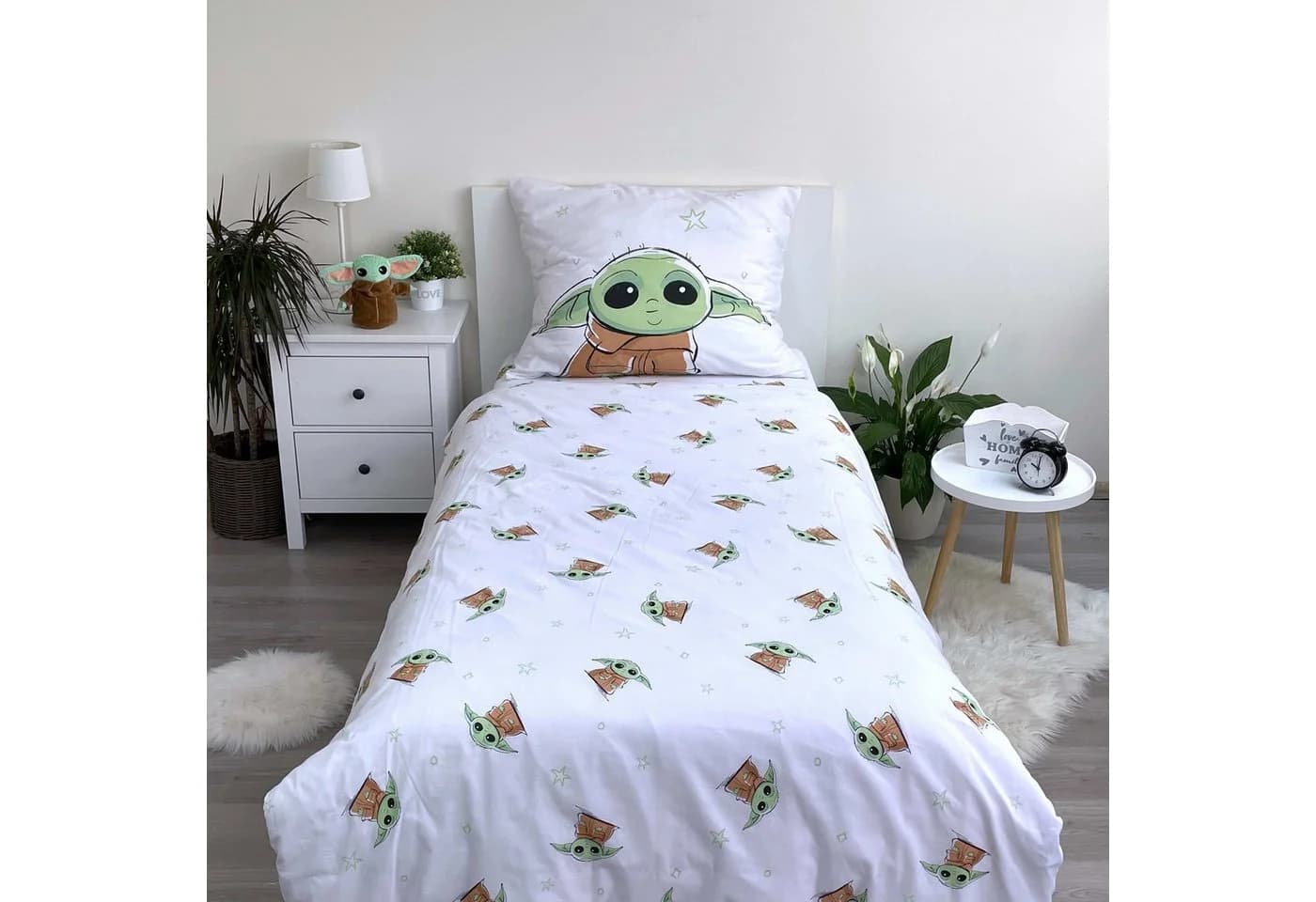 Star Wars Igel Bettwäsche 100% Baumwolle 140x200 cm & 70x90 cm - Bild 3