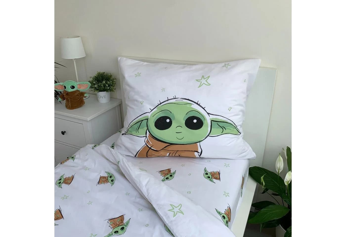 Star Wars Igel Bettwäsche 100% Baumwolle 140x200 cm & 70x90 cm - Bild 5