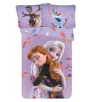 Jerry Fabrics Babybettwäsche Disney Frozen 2 Lila Anna Elsa Olaf Bild 2