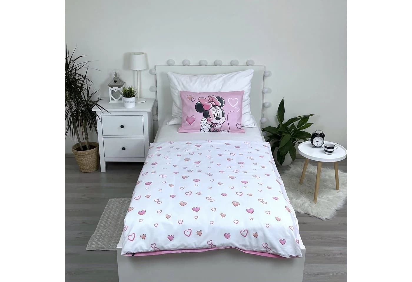 Disney Minnie Mouse Babybettwäsche Wendebettwäsche Rosa 2-teilig - Bild 3