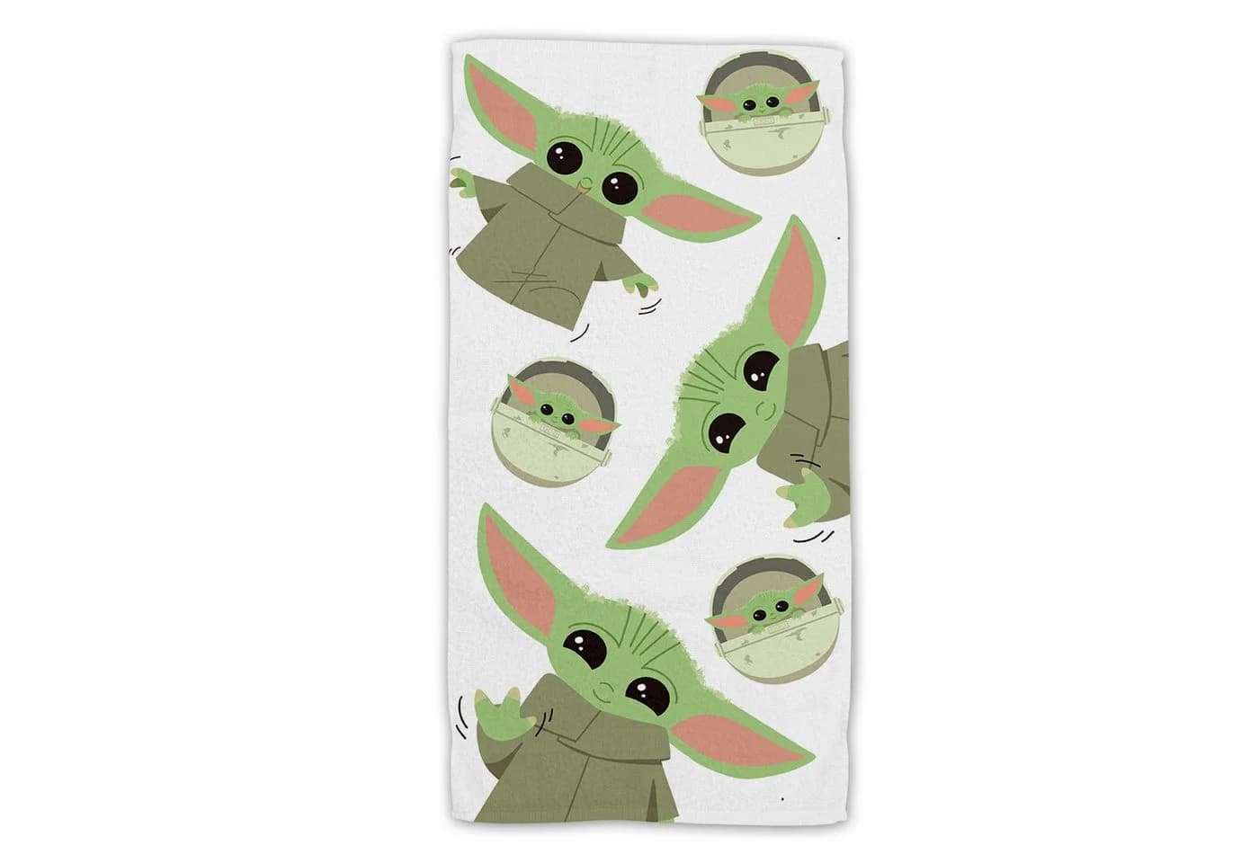 Jerry Fabrics Star Wars Mandalorian Baby Yoda Duschtuch 70 x 140 cm - Bild 3