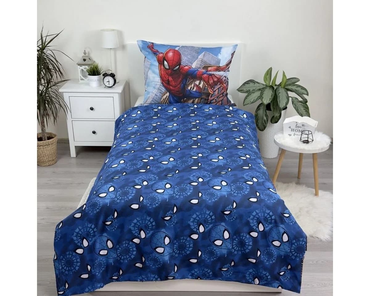 Spiderman Bettwäsche Set 100% Baumwolle Wendemotiv - Bild 5