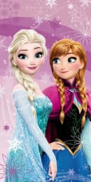 Disney Frozen Badetuch 100% Baumwolle Strandtuch Eiskönigin Bild 2