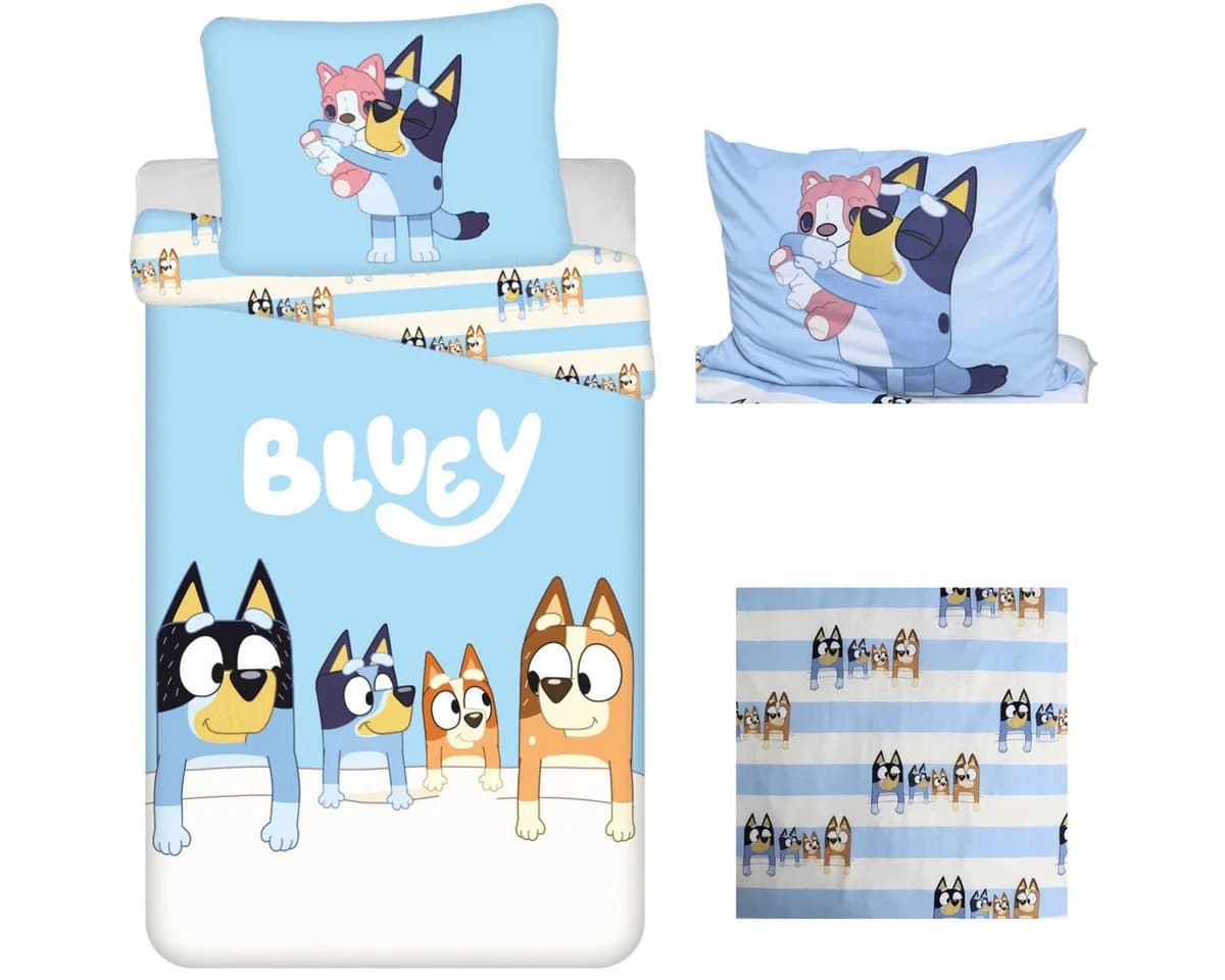 Bluey Bettwäsche Wende-Bettwäsche Set 135/140x200 cm Baumwolle - Bild 2