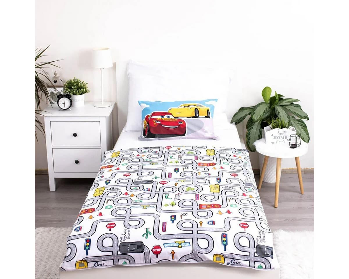 Jerry Fabrics Kinderbettwäsche Cars Renforcé 2-teilig - Bild 3