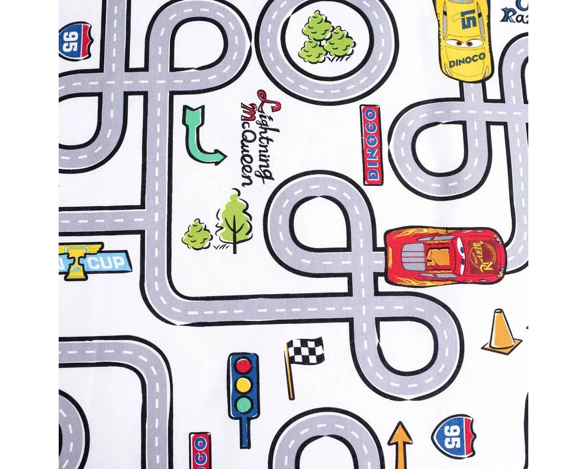 Jerry Fabrics Kinderbettwäsche Cars Renforcé 2-teilig - Bild 4