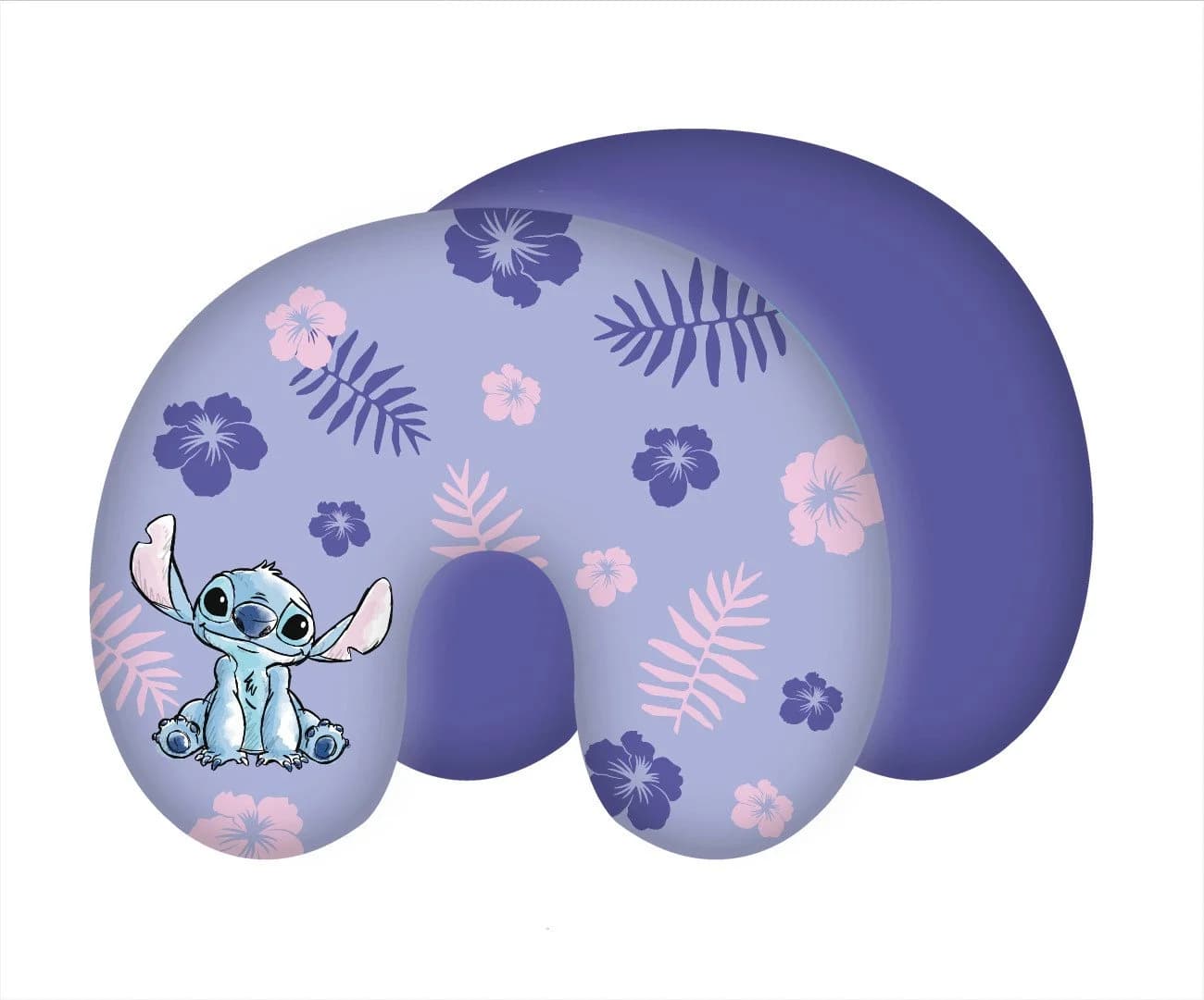 Disney Reisekissen Lilo und Stitch Nackenkissen Reisekissen Nackenhörnchen 28 x 33