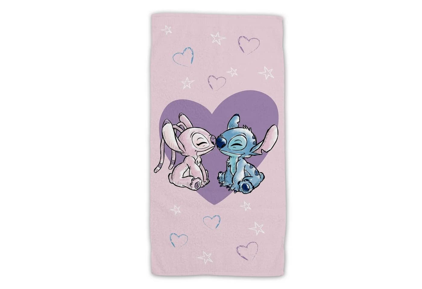 Lilo & Stitch Strandtuch Baumwolle Frottee mit Premium Druck 70x140 cm - Bild 3