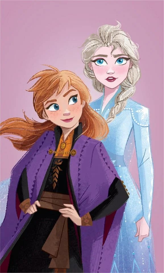 Disney Frozen Handtuch 100% Baumwolle Bedruckt
