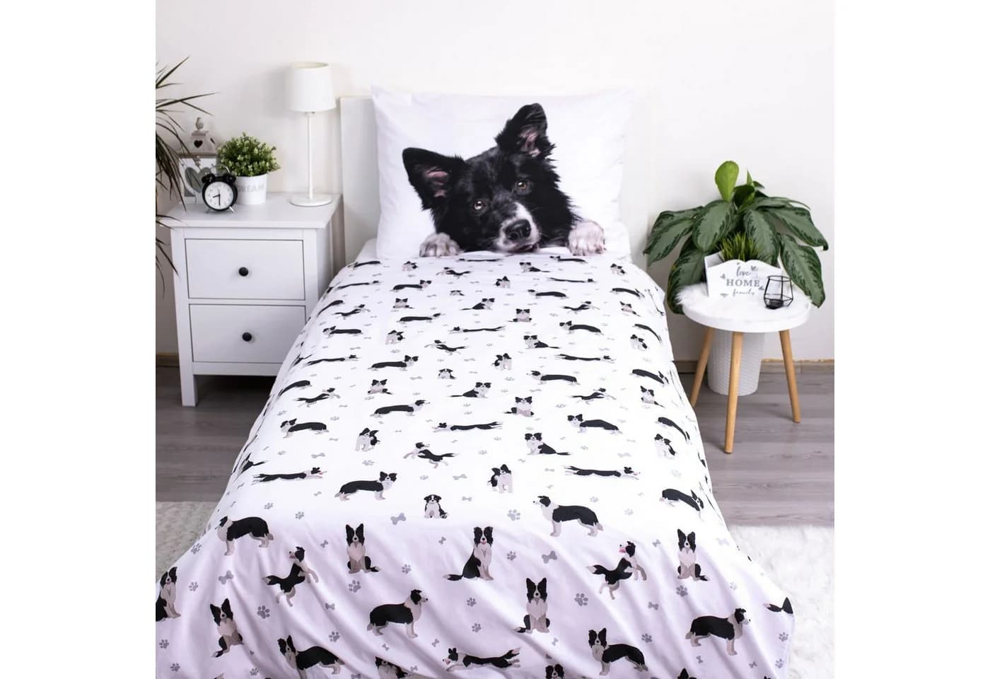 Jerry Fabrics Border Collie Bettwäsche 140 x 200 cm - Bild 3