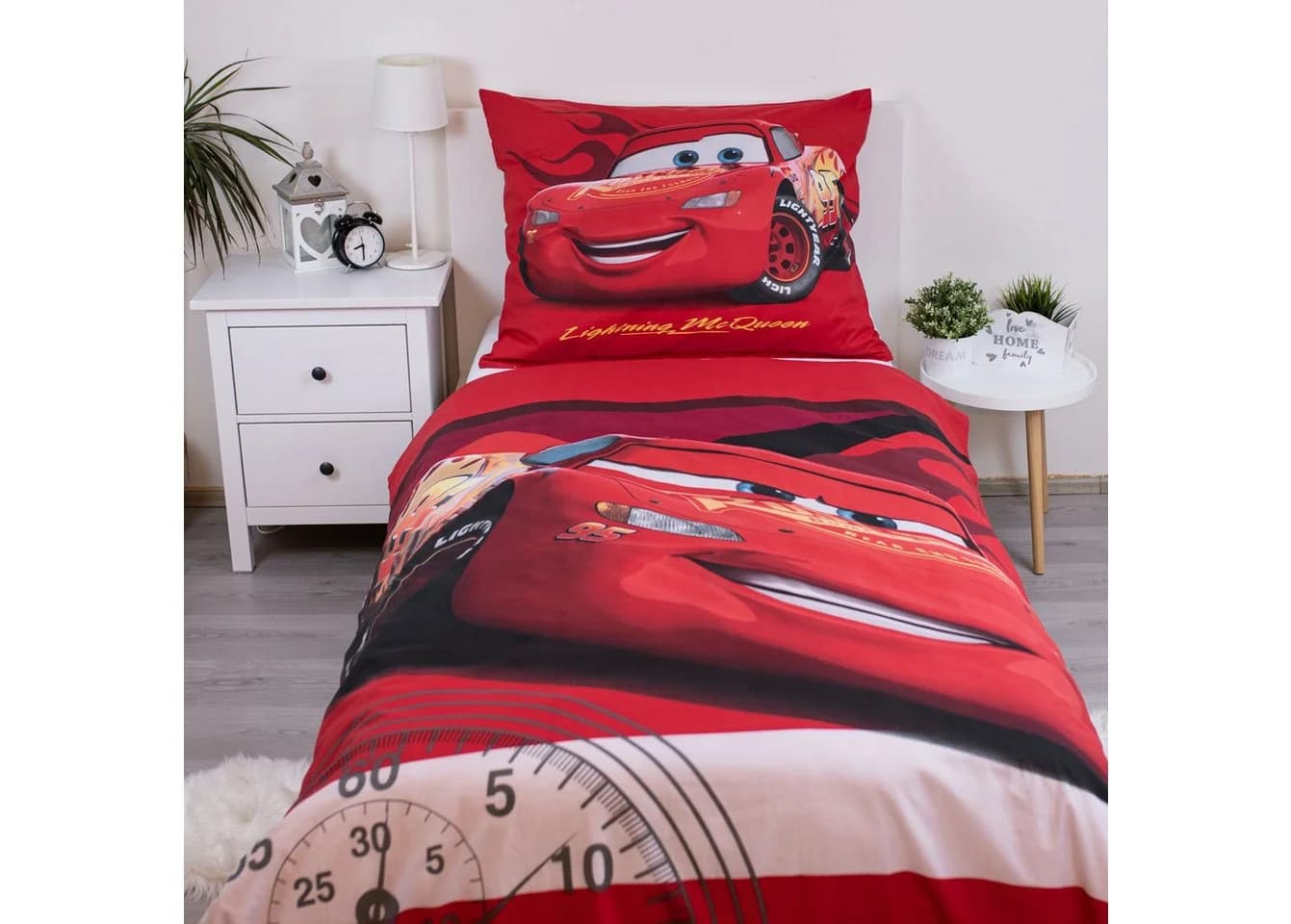 Jerry Fabrics Kinderbettwäsche Cars Baumwolle