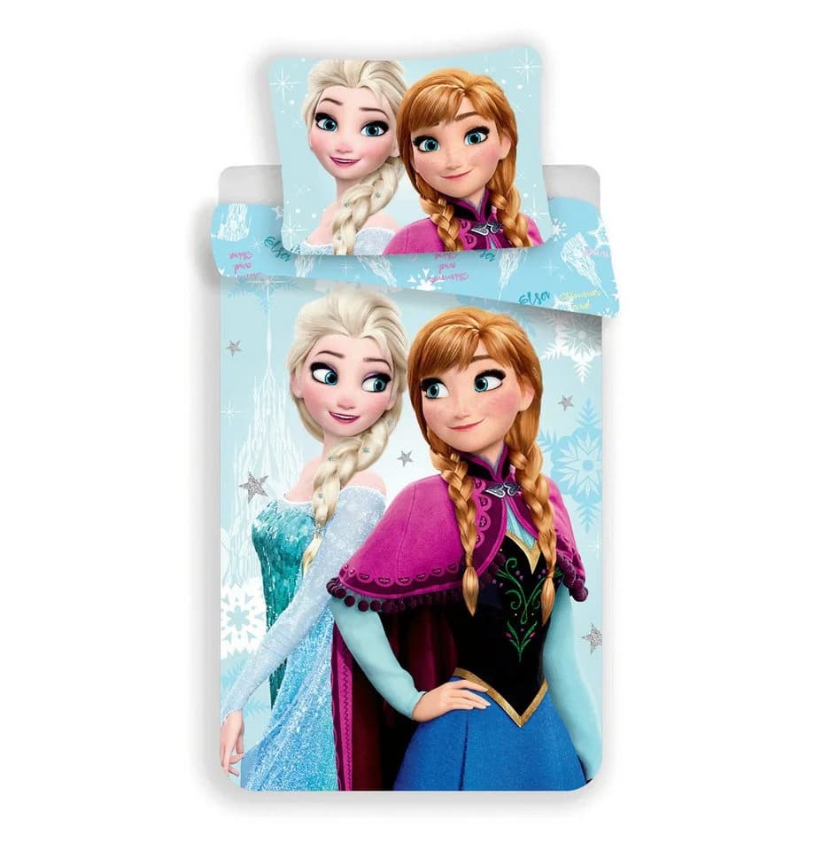 Disney Frozen Wendebettbezug Anna Elsa 140x200 cm - Bild 2
