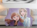 Disney Frozen Wohndecke Mikroflannel 100x150 cm Kuscheldecke Polyester Bild 1