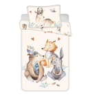 Häßler Homefashion Babybettwäsche Waldtiere 2-tlg. 100% Baumwolle Bild 2