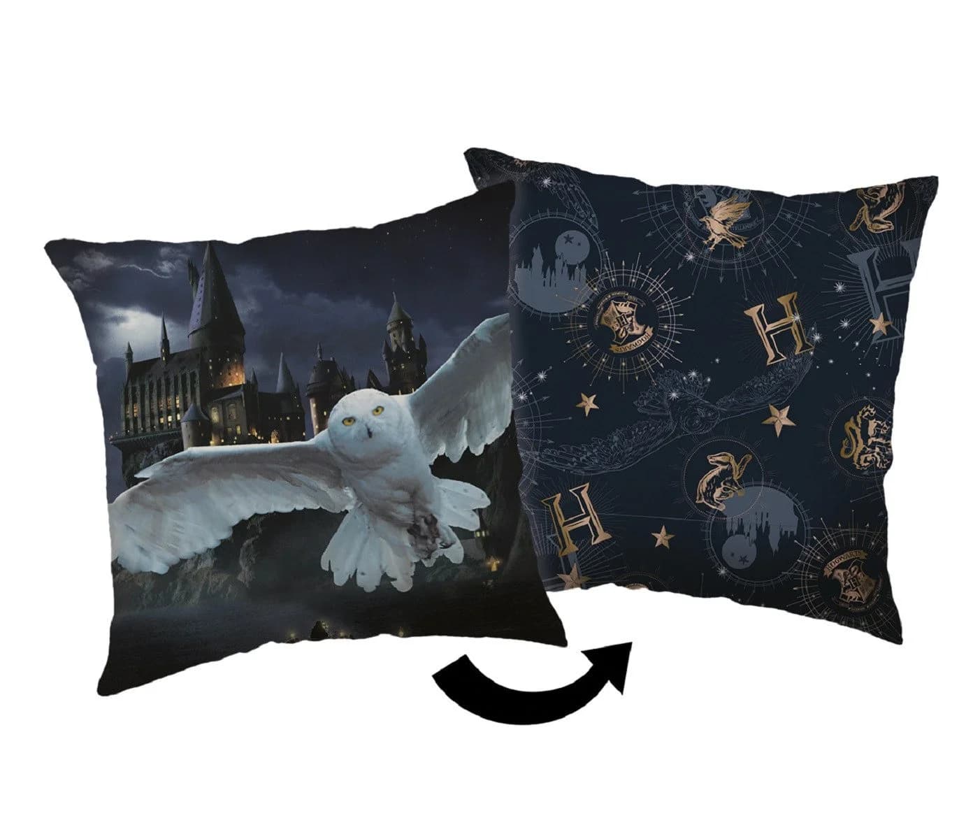 Harry Potter Dekokissen 40x40 cm Premium Digitaldruck
