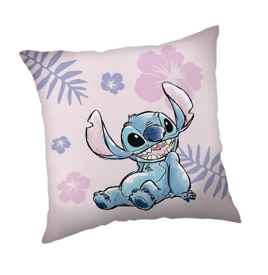 Lilo & Stitch Dekokissen 40x40 cm Polar-Fleece Digitaldruck